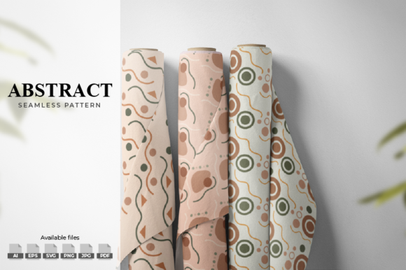Abstract Seamless Pattern Digital Paper for Graphics and Patterns