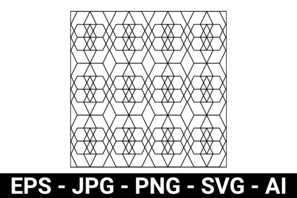 Abstract Shape Tile for Background: A Graphic Design Asset Review
