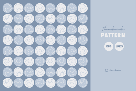 Blue Seamless Pattern for Creative Design Projects
