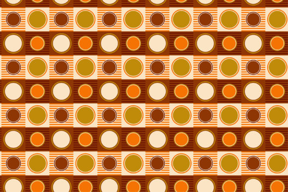Circle Square Rectangle Stripped Pattern Graphics