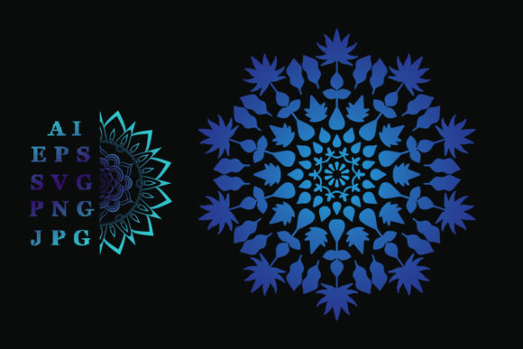 Colourful Mandala Graphics for Creative Projects