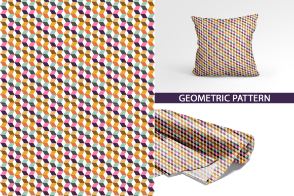 Geometric Seamless Arabic Goden Pattern Review
