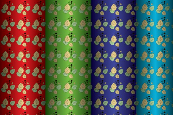 Leaf Seamless Pattern Design Graphic for Crafting and Patterns