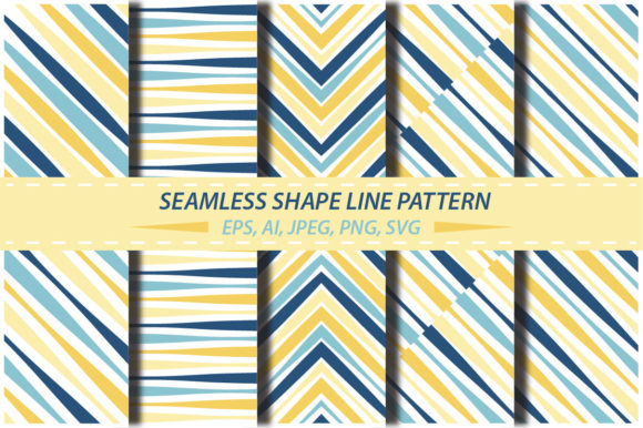 Minimalist Shape Lines Pattern for Modern Web Design