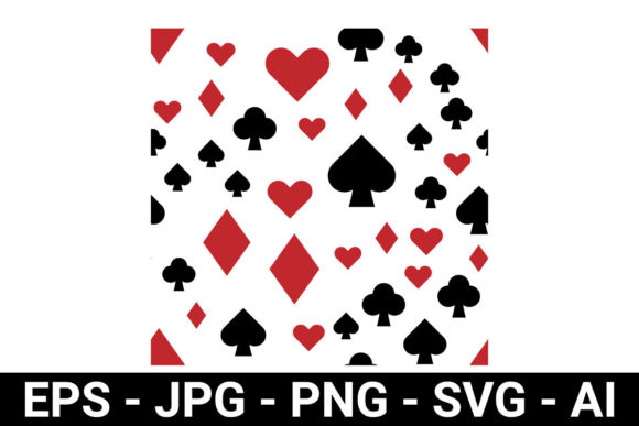 Playing Cards Seamless Pattern Review