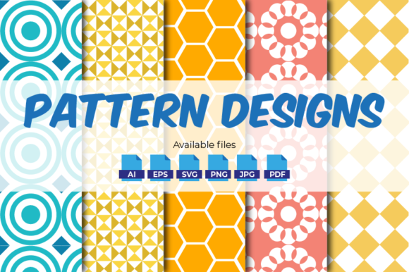 Seamless Pattern Design SVG for Graphics and Patterns