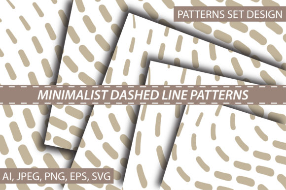 Simple Dashed Line Pattern for Graphics and Patterns