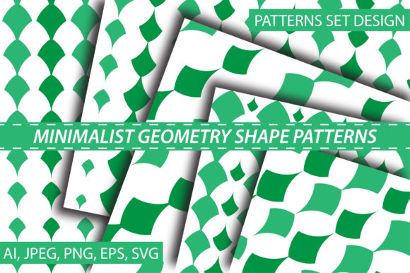 Simple Geometry Shape Pattern for Graphic Design Projects
