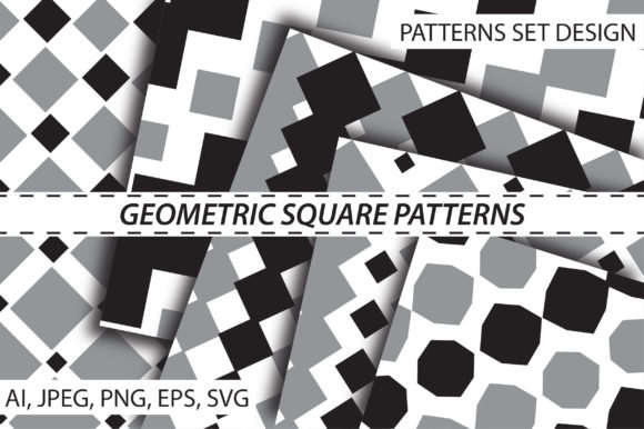 Simple Square Pattern for Clean Graphics and Patterns