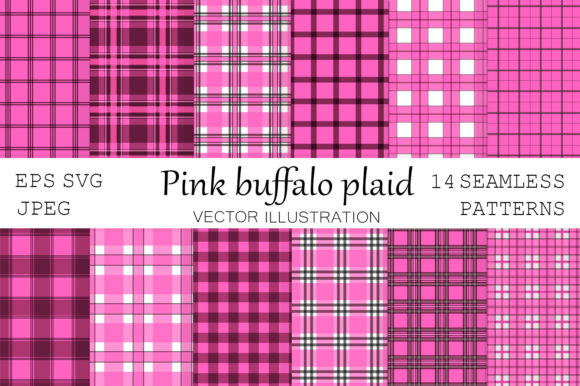 Valentines Day Pink Buffalo Plaid Review